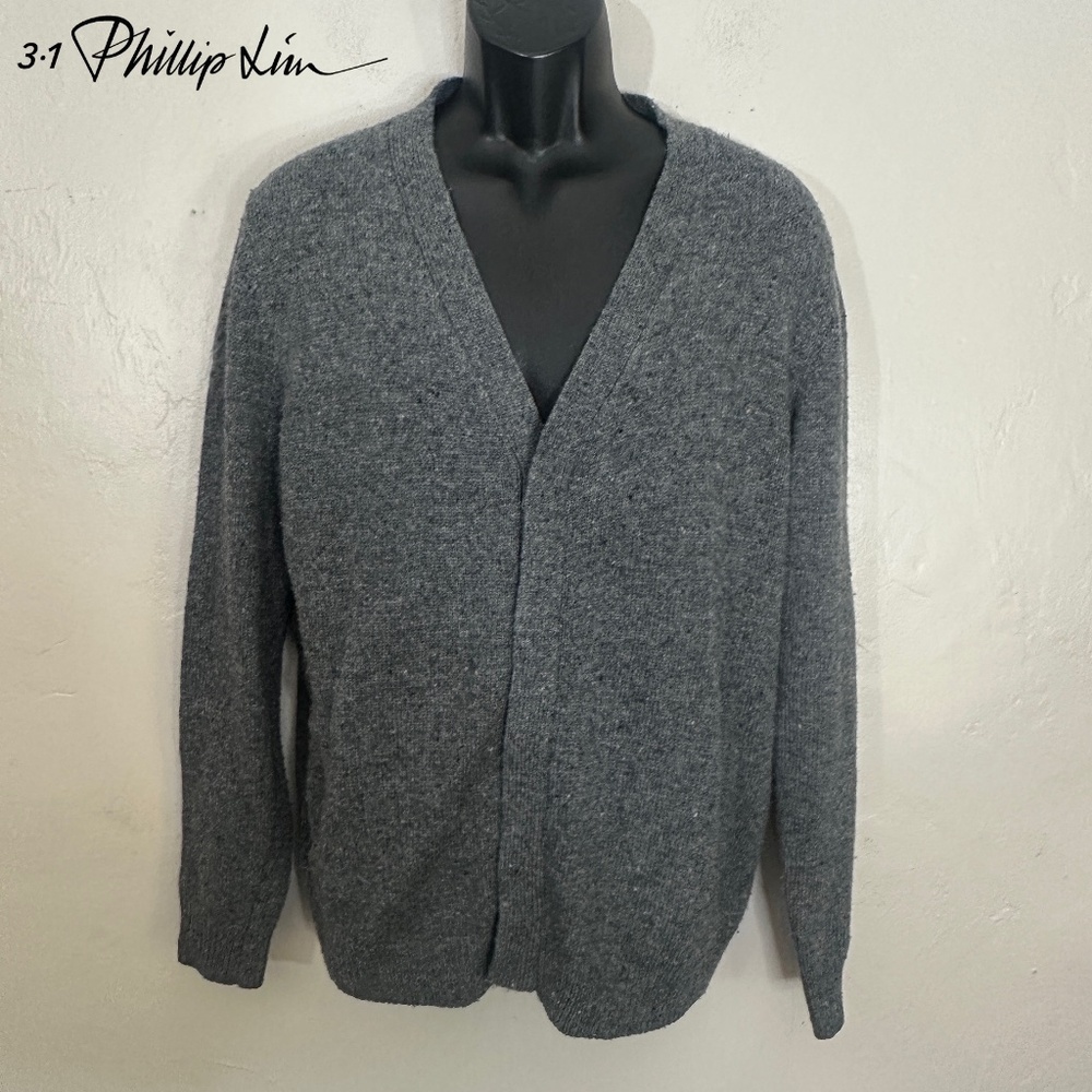 3.1 Philip Lim Cardigan Medium Gently worn 56% acrylic / 31% polyester